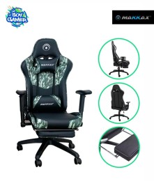 Silla Gamer Makkax Green Camuflada
