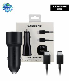 Cargador Samsung 25 W Auto Negro