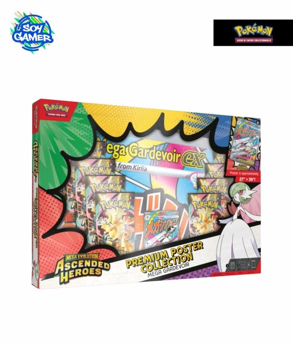 TCG Mega Evo Ascended Heroes Premium Poster ENG Mega Gardevoir