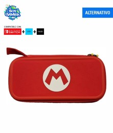 Funda Switch Case Mario Roja
