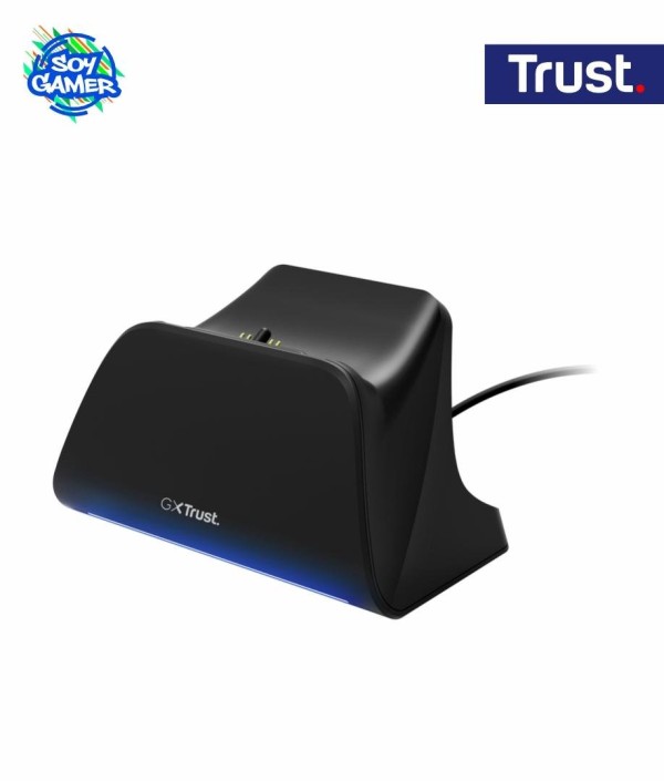 Base cargadora Trust GXT 255 PS5 Negro