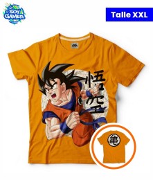 Remera RU281 Goku Naranja XXL