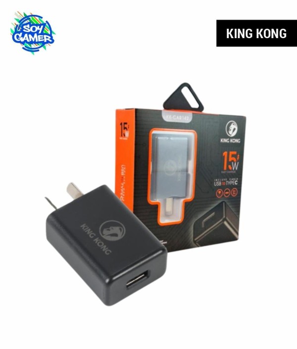 Cargador King Kong con Cable USB a C 15W