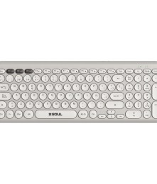Teclado Soul Inalambrico OKW150 Blanco