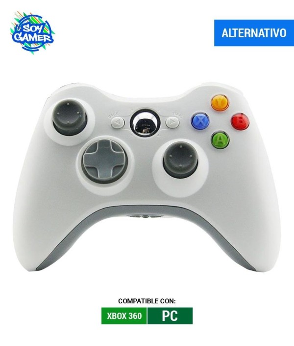 Joystick Inalambrico Xbox 360 Blanco