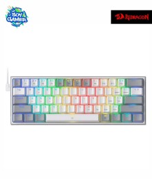 Teclado Redragon K616 Fizz PRO Gris/Blanco