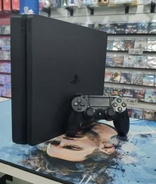 USADA Consola Ps4 Slim 500 GB + Joystick Negro