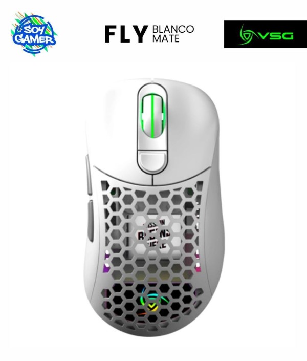 Mouse VSG Aquila Fly Blanco Mate