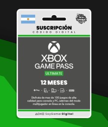 Game pass Ultimate 12 Meses ARG