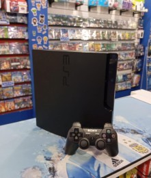 USADO PS3 SLIM 500 GB + 60 Juegos Cargados + Joystick