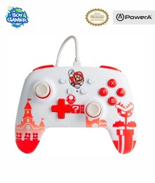 Joystick Mario Rojo y Blanco PowerA Switch