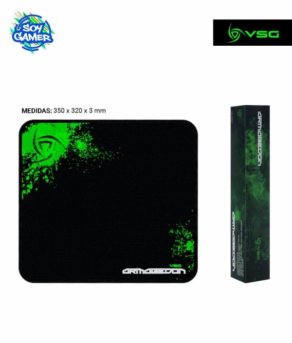 Mousepad VSG Armagedon Negro