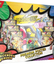 TCG Mega Evo Asended Heroes Premium Poster ENG Mega Lucario