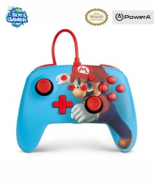 Joystick Mario Punch Celeste PowerA Switch