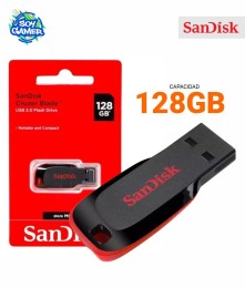 Pendrive Cruzer Blade 128GB Sandisk