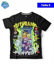Remera RU300 Futurama Negra S