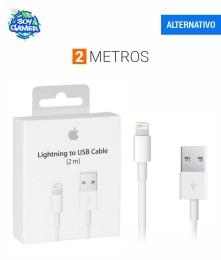 Cable USB a Lightning Iphone 2 Mts